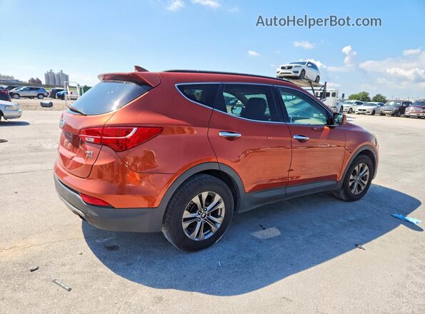 5XYZUDLB6GG372527 2016 HYUNDAI SANTA Orange Trasero derecho
