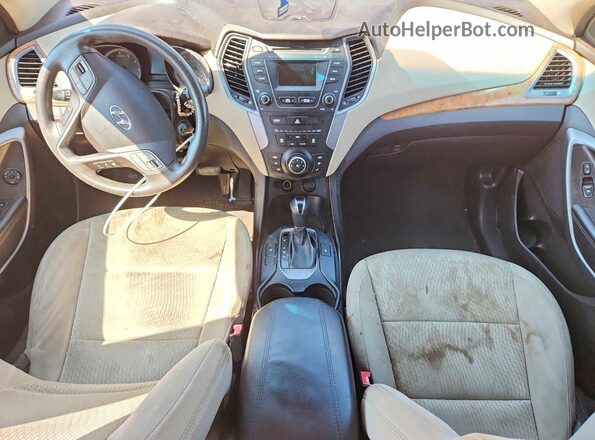 5XYZUDLB6GG372527 2016 HYUNDAI SANTA Orange Vista del salpicadero