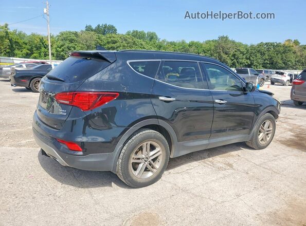 5XYZUDLB6HG466764 2017 HYUNDAI SANTA Black უკანა მარჯვენა