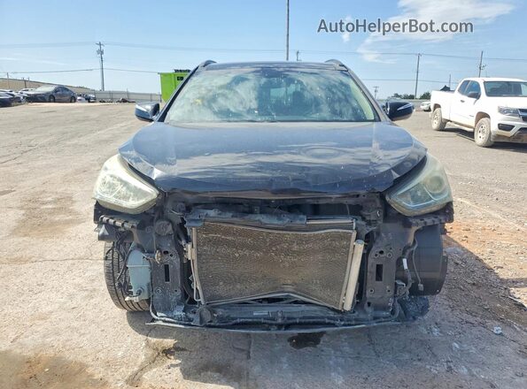 5XYZUDLB6HG466764 2017 HYUNDAI SANTA Black წინა ხედი