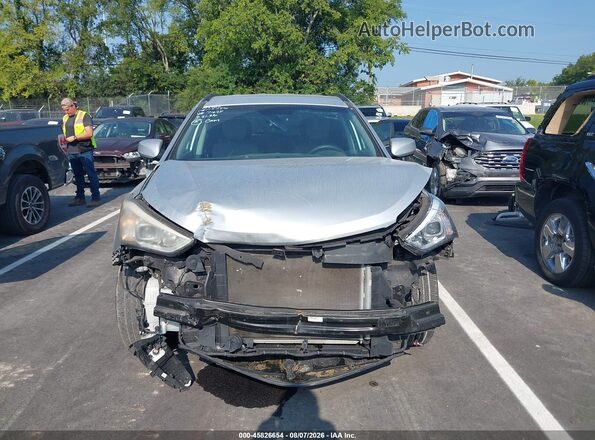 5XYZUDLB7GG371628 2016 HYUNDAI SANTA FE SPORT Серебряный Вид задней части салона