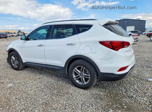 5XYZUDLB7HG480107 2017 HYUNDAI SANTA White Հետևի ձախ