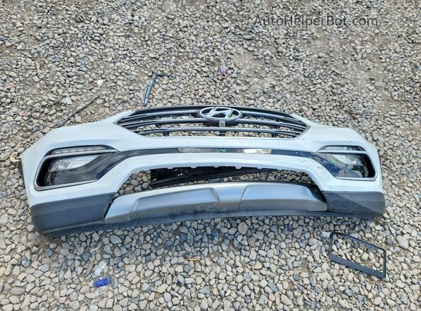5XYZUDLB7HG480107 2017 HYUNDAI SANTA White Շարժիչի բաժամունքի տեսք