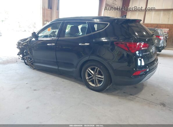 5XYZUDLB7JG558469 2018 HYUNDAI SANTA FE SPORT Black Задня ліва чверть