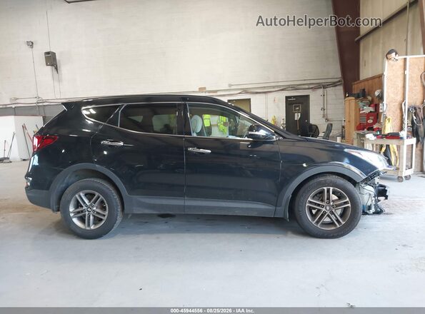 5XYZUDLB7JG558469 2018 HYUNDAI SANTA FE SPORT Black Вид щитка приладів