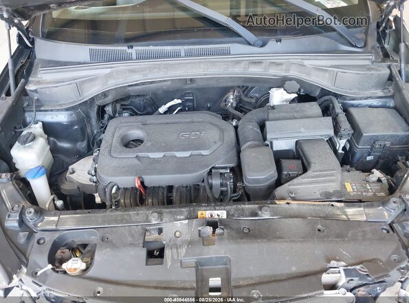 5XYZUDLB7JG558469 2018 HYUNDAI SANTA FE SPORT Black Вид ззаду