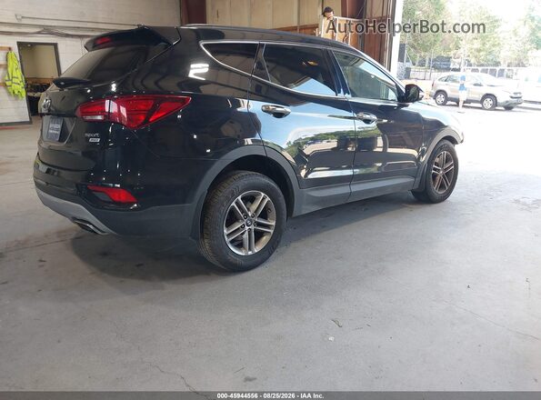 5XYZUDLB7JG558469 2018 HYUNDAI SANTA FE SPORT Black Задня права чверть