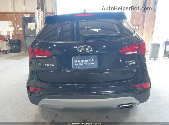 5XYZUDLB7JG558469 2018 HYUNDAI SANTA FE SPORT Black 