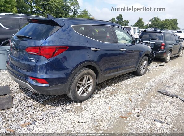 5XYZUDLB8HG402435 2017 HYUNDAI SANTA FE SPORT Blue Rear right