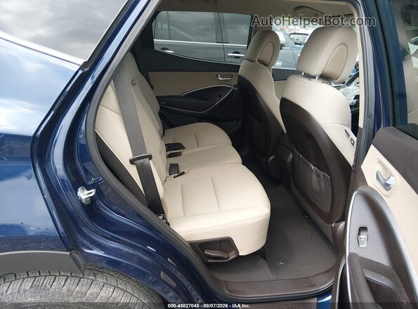 5XYZUDLB8HG402435 2017 HYUNDAI SANTA FE SPORT Blue VIN sticker view