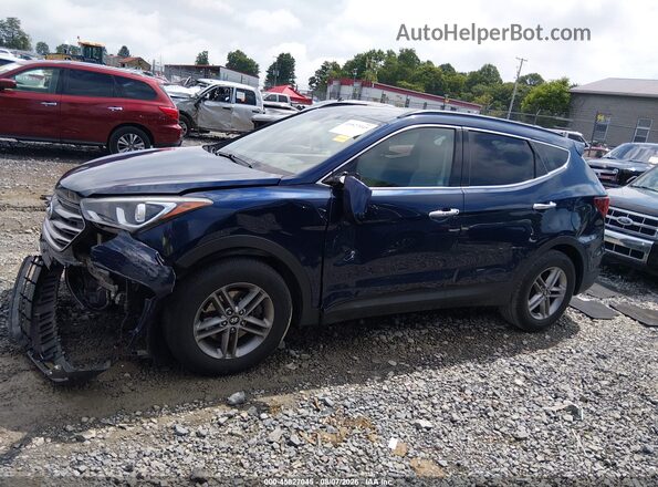 5XYZUDLB8HG402435 2017 HYUNDAI SANTA FE SPORT Blue 360 interior view