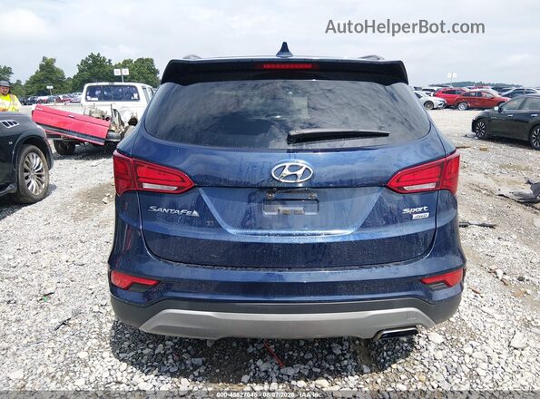 5XYZUDLB8HG402435 2017 HYUNDAI SANTA FE SPORT Blue 