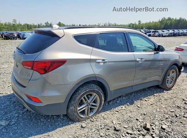 5XYZUDLB8JG517574 2018 HYUNDAI SANTA Gray Trasero derecho