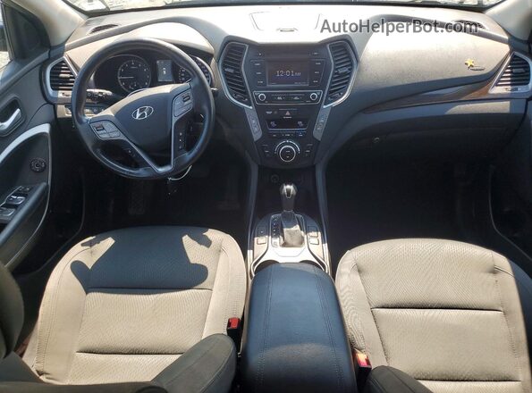 5XYZUDLB8JG517574 2018 HYUNDAI SANTA Gray Vista del salpicadero