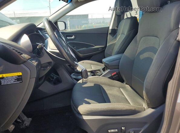5XYZUDLB8JG517574 2018 HYUNDAI SANTA Gray Vista interior delantera