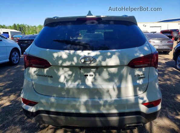 5XYZUDLB9HG478780 2017 HYUNDAI SANTA White Հետևի տեսք