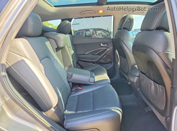 5XYZW4LA2HG406093 2017 HYUNDAI SANTA Charcoal Vista de los asientos traseros