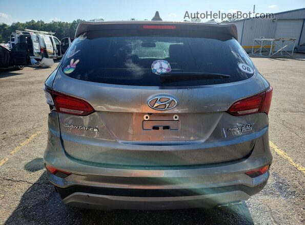 5XYZW4LA2HG406093 2017 HYUNDAI SANTA Charcoal Vista trasera
