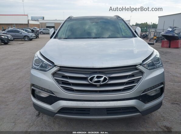 5XYZW4LA3HG447459 2017 HYUNDAI SANTA FE SPORT Silver Vista del cuadro de instrumentos