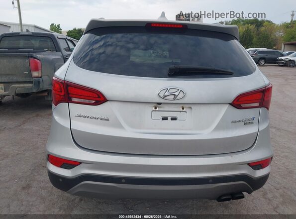 5XYZW4LA3HG447459 2017 HYUNDAI SANTA FE SPORT Silver 