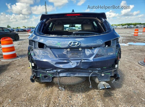 5XYZW4LA3HG492952 2017 HYUNDAI SANTA Blue Rear view