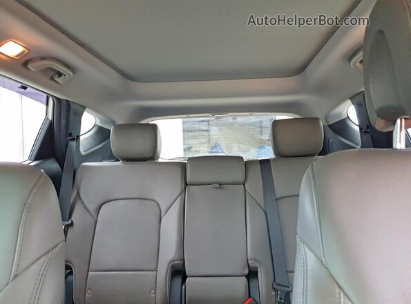 5XYZW4LA3HG496953 2017 HYUNDAI SANTA Gray Հետևի նստատեղերի տեսք
