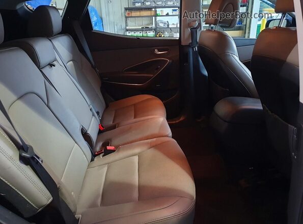 5XYZW4LA3HG496953 2017 HYUNDAI SANTA Gray Սալոնի հետևի տեսք