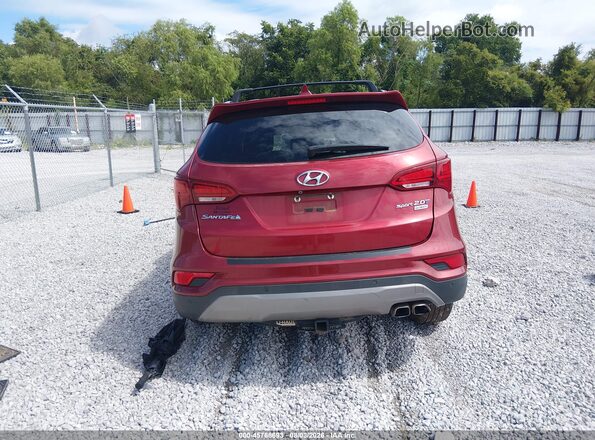 5XYZW4LA5HG422482 2017 HYUNDAI SANTA FE SPORT Красный 