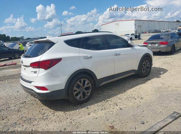 5XYZW4LA7HG488872 2017 HYUNDAI SANTA FE SPORT White უკანა მარჯვენა
