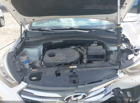 5XYZW4LA7HG488872 2017 HYUNDAI SANTA FE SPORT White უკანა ხედი