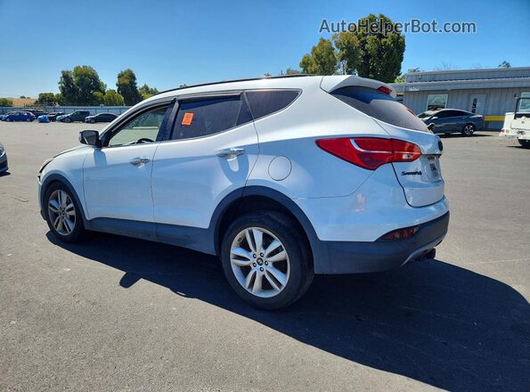5XYZW4LA8GG341572 2016 HYUNDAI SANTA White Trasero izquierdo