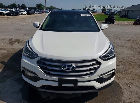 5XYZW4LA8HG486015 2017 HYUNDAI SANTA White Դիմացի տեսք