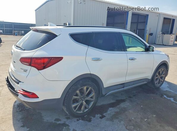 5XYZW4LA8HG486015 2017 HYUNDAI SANTA White Հետևի աջ