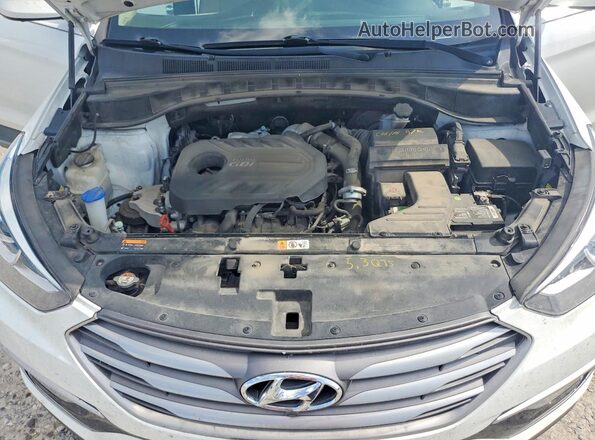 5XYZW4LA8HG486015 2017 HYUNDAI SANTA White Շարժիչի բաժամունքի տեսք
