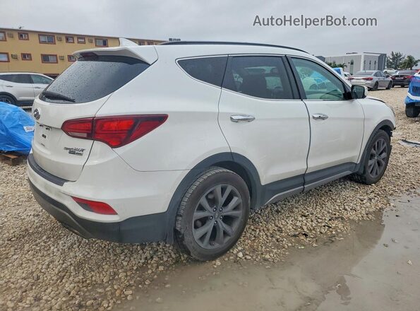 5XYZWDLA0HG461562 2017 HYUNDAI SANTA White უკანა მარჯვენა