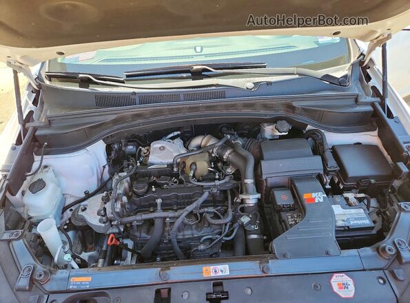 5XYZWDLA0HG474098 2017 HYUNDAI SANTA Белый Вид подкапотного пространства