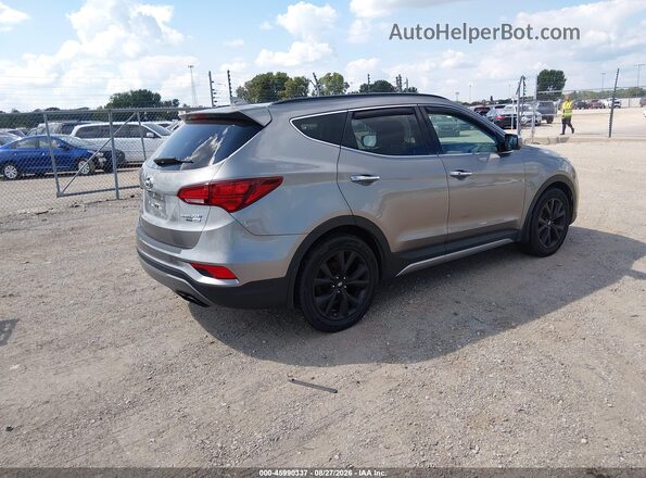 5XYZWDLA3HG498301 2017 HYUNDAI SANTA FE SPORT Gray უკანა მარჯვენა