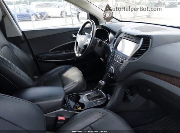 5XYZWDLA3HG498301 2017 HYUNDAI SANTA FE SPORT Gray წინა სალონის ხედი