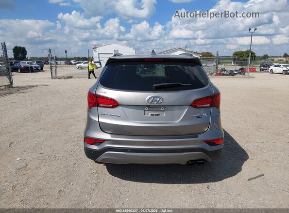 5XYZWDLA3HG498301 2017 HYUNDAI SANTA FE SPORT Gray 