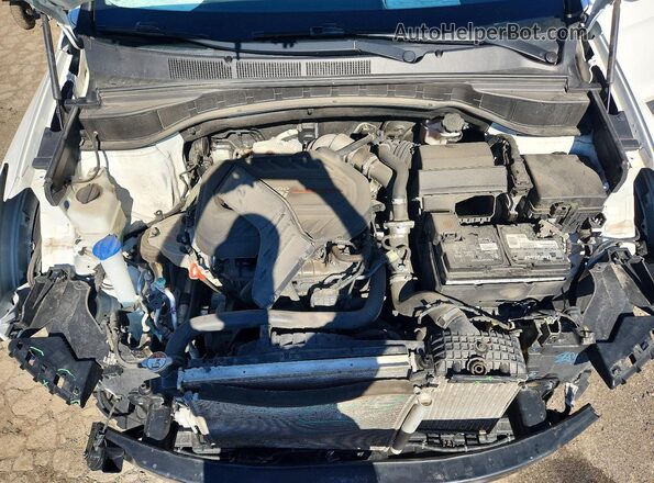 5XYZWDLA3JG565825 2018 HYUNDAI SANTA Белый Вид подкапотного пространства