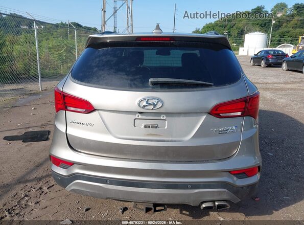 5XYZWDLA4HG424126 2017 HYUNDAI SANTA FE SPORT Silver 