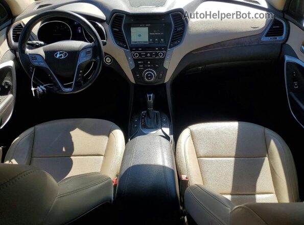 5XYZWDLA4JG519338 2018 HYUNDAI SANTA Red Вид панелі приладів