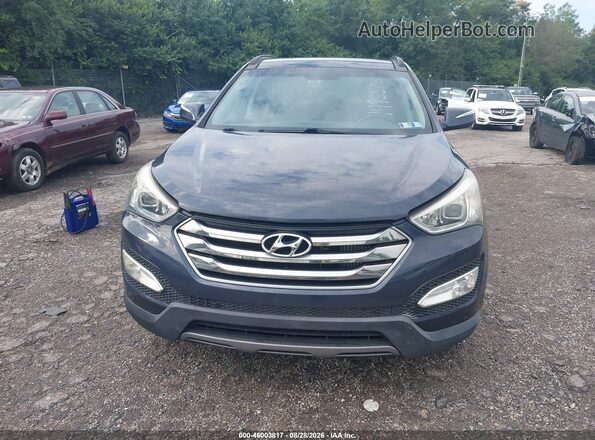 5XYZWDLA7GG307977 2016 HYUNDAI SANTA FE SPORT Blue Սարքավորումների վահանակի տեսք