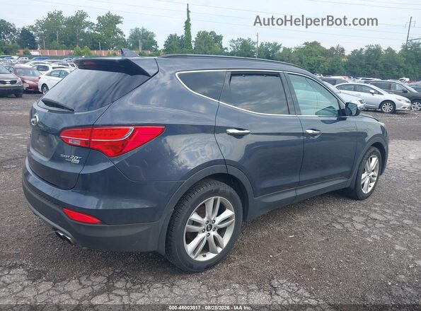 5XYZWDLA7GG307977 2016 HYUNDAI SANTA FE SPORT Blue Հետևի աջ