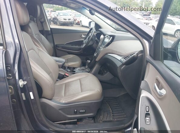 5XYZWDLA7GG307977 2016 HYUNDAI SANTA FE SPORT Blue Սալոնի դիմացի տեսք