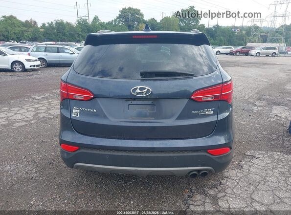 5XYZWDLA7GG307977 2016 HYUNDAI SANTA FE SPORT Blue 