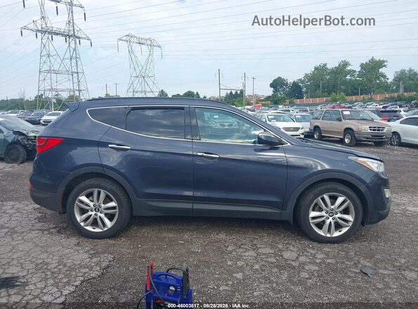 5XYZWDLA7GG307977 2016 HYUNDAI SANTA FE SPORT Blue Սալոնի հետևի տեսք