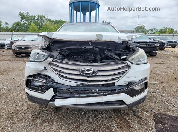 5XYZWDLA7HG478407 2017 HYUNDAI SANTA White Widok z przodu