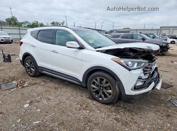 5XYZWDLA7HG478407 2017 HYUNDAI SANTA White Przód prawy