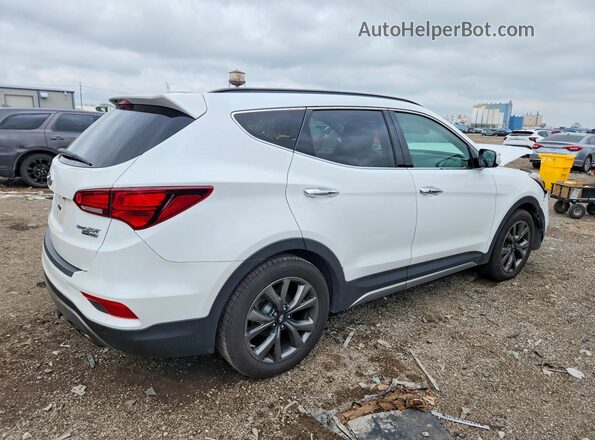 5XYZWDLA7HG478407 2017 HYUNDAI SANTA White Tył prawy